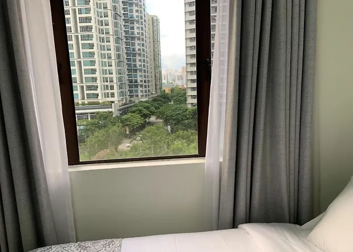 Сasa de vacaciones Comfy And Renovated 1 Bedroom With Balcony Bgc Golf View *