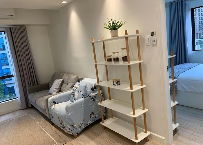 Сasa de vacaciones Comfy And Renovated 1 Bedroom With Balcony Bgc Golf View Manila